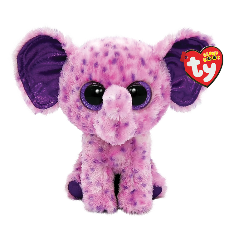 Eva Éléphant moucheté rose