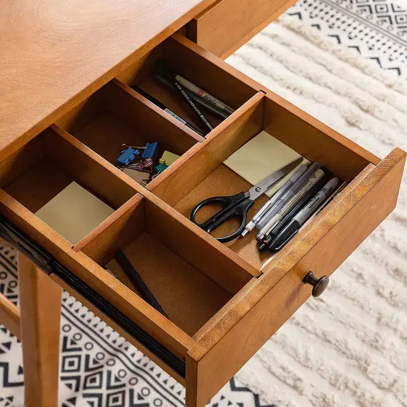 Felicity Desk With Built in Outlets| ART OF LIVING DESIGNS
