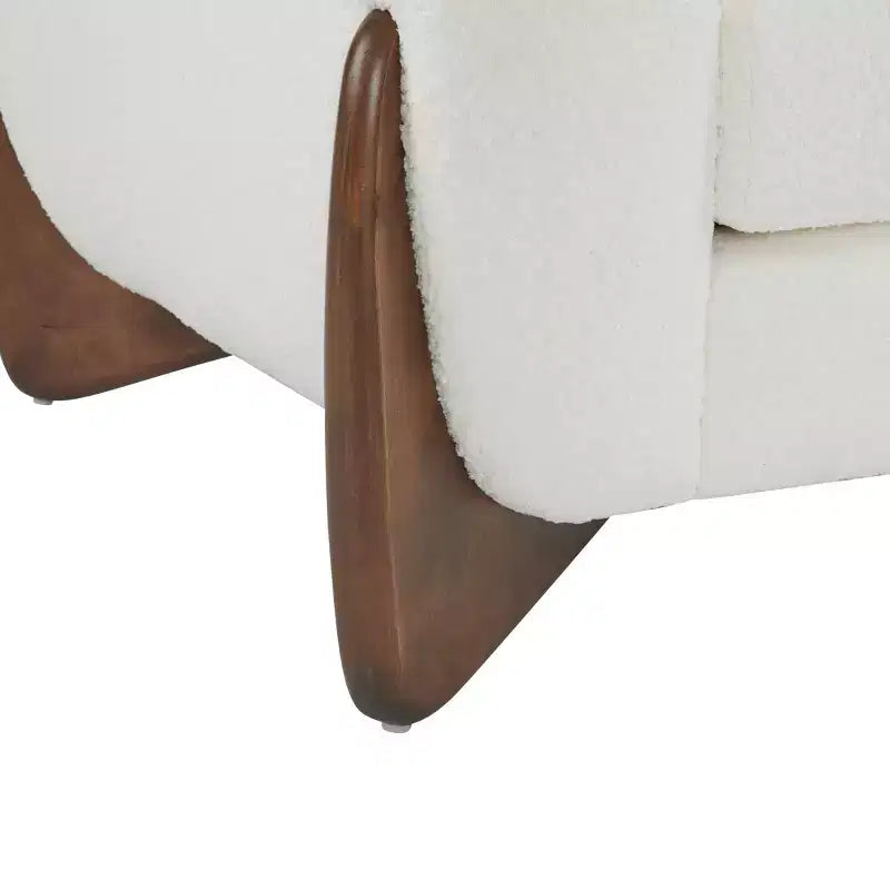 Christopher Knight Home Emilia Contemporary Boucle Upholstered Club Chair, Beige
