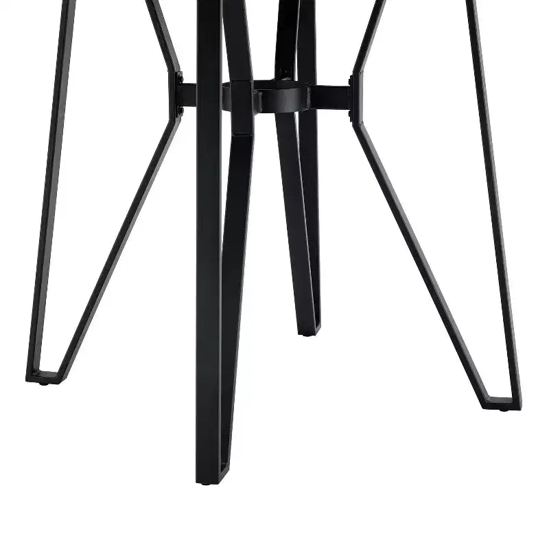 Christopher Knight Home Wedy 46.85 Round Top 4 Seats Counter Height Table with Hairpin Leg