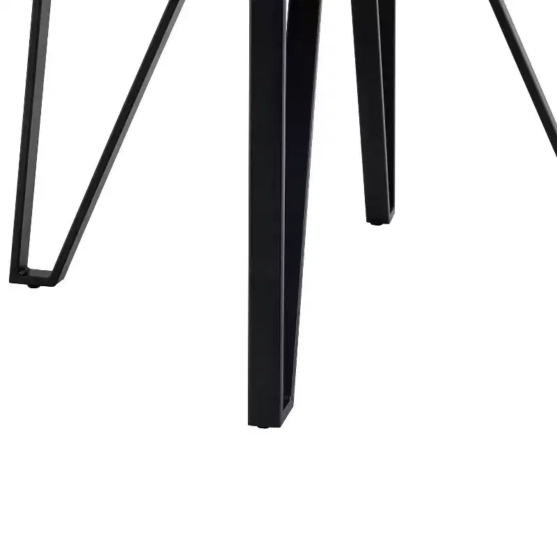 Christopher Knight Home Wedy 46.85 Round Top 4 Seats Counter Height Table with Hairpin Leg