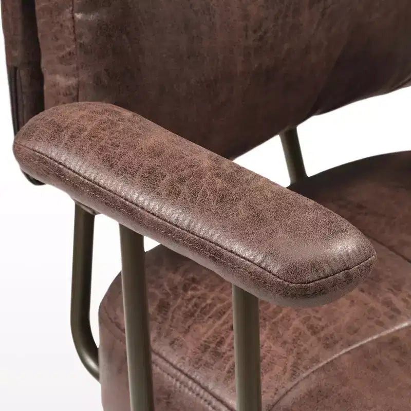 EUREKA ERGONOMIC Becky, Faux Suede Fabric Home Office Chair