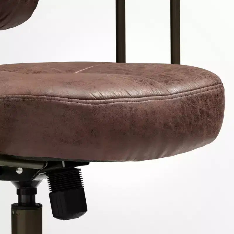 EUREKA ERGONOMIC Becky, Faux Suede Fabric Home Office Chair