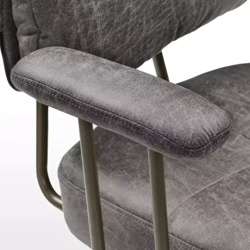 EUREKA ERGONOMIC Becky, Faux Suede Fabric Home Office Chair