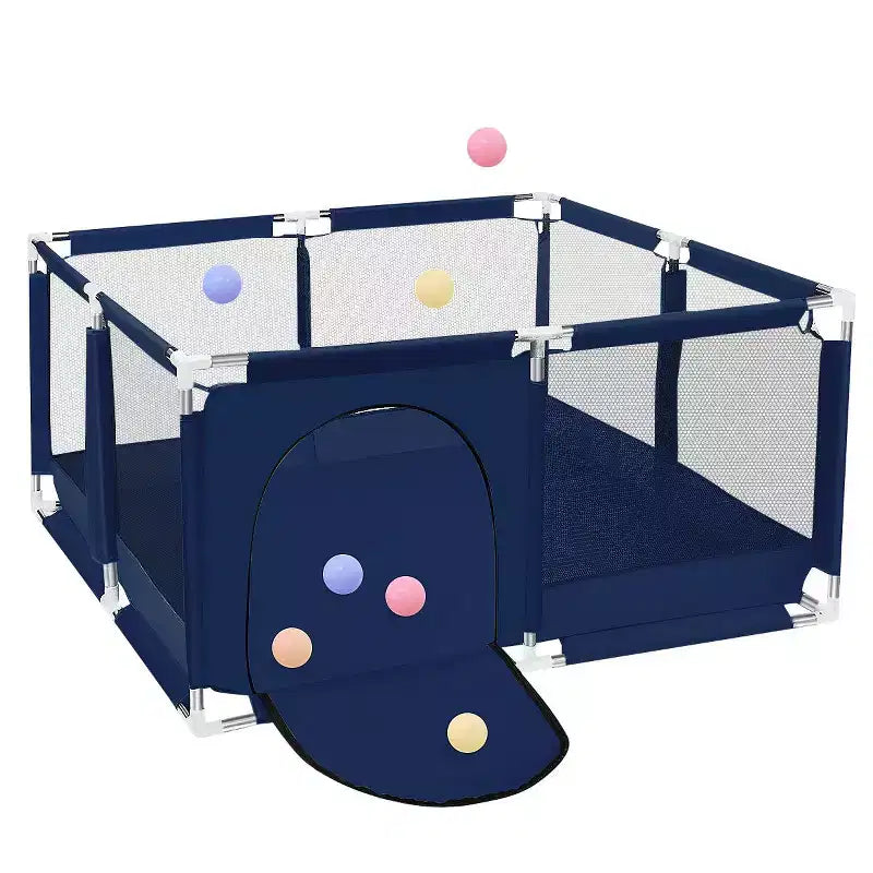 GOTGELIF 50x50 4-Panel Baby Playpen Spacious & Secure Portable Playard