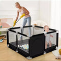 GOTGELIF 50x50 4-Panel Baby Playpen Spacious & Secure Portable Playard