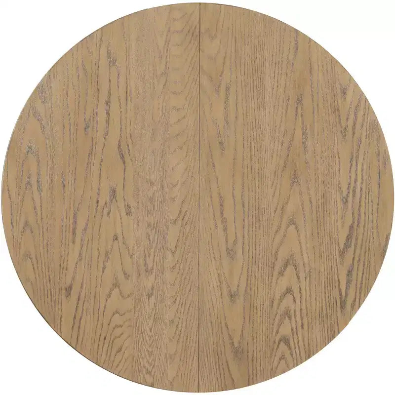 Whisen Farmhouse 4 Legs X-shaped Base Dining Table with 16 in. Leaf