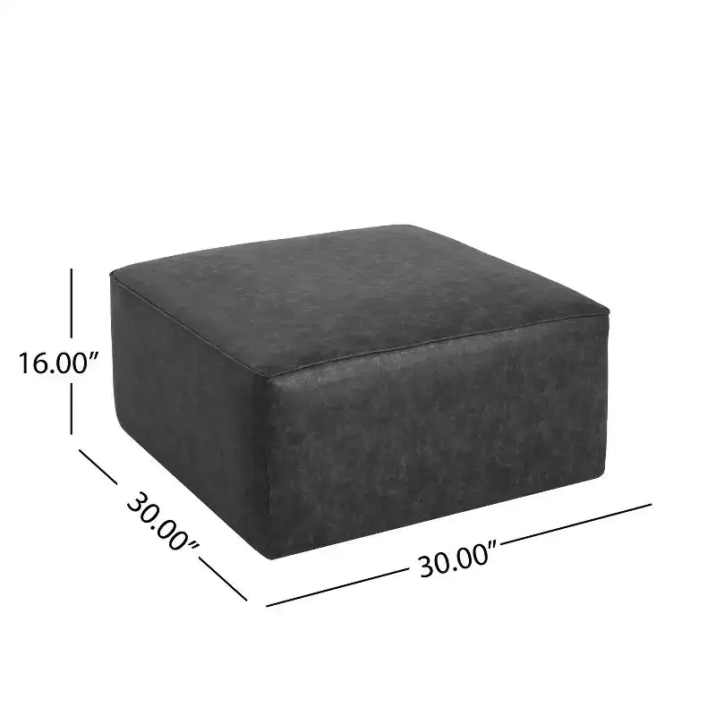 Christopher Knight Home Yzabella Modern Indoor Versatile Upholstered Square Ottoman