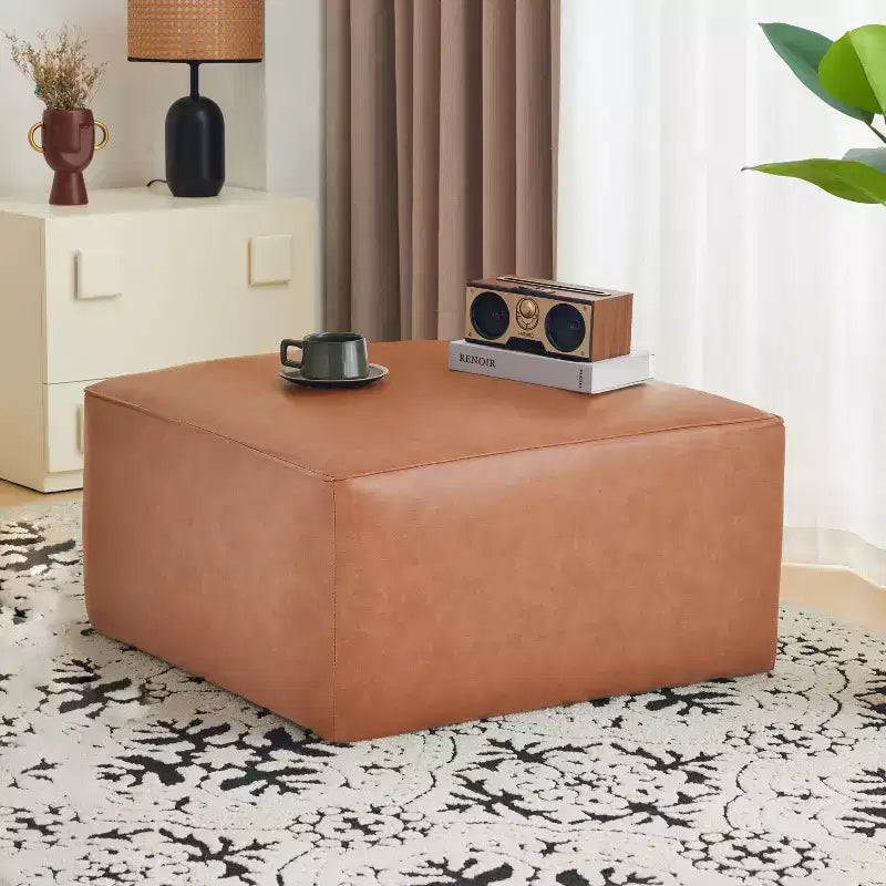 Christopher Knight Home Yzabella Modern Indoor Versatile Upholstered Square Ottoman