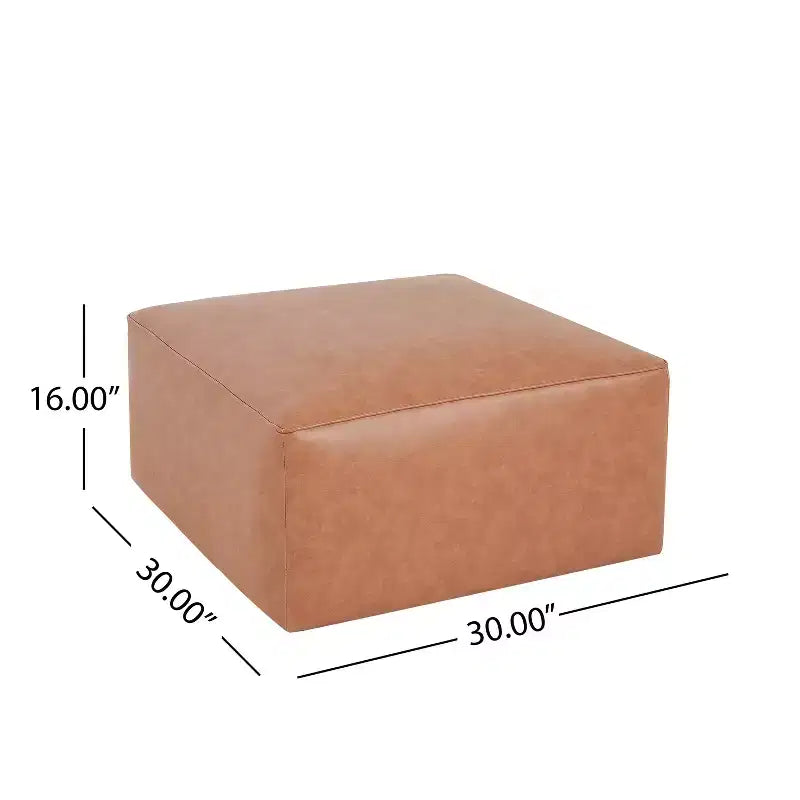 Christopher Knight Home Yzabella Modern Indoor Versatile Upholstered Square Ottoman