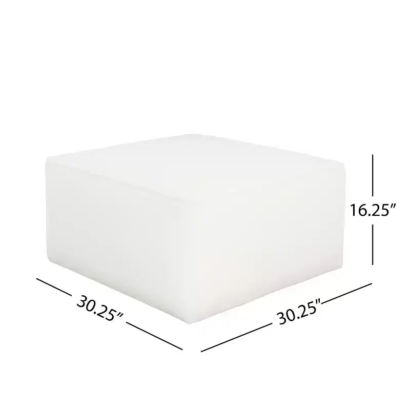 Christopher Knight Home Yzabella Modern Indoor Versatile Upholstered Square Ottoman