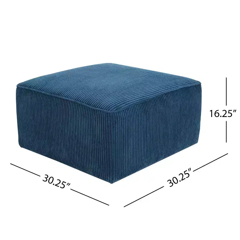 Christopher Knight Home Yzabella Modern Indoor Versatile Upholstered Square Ottoman