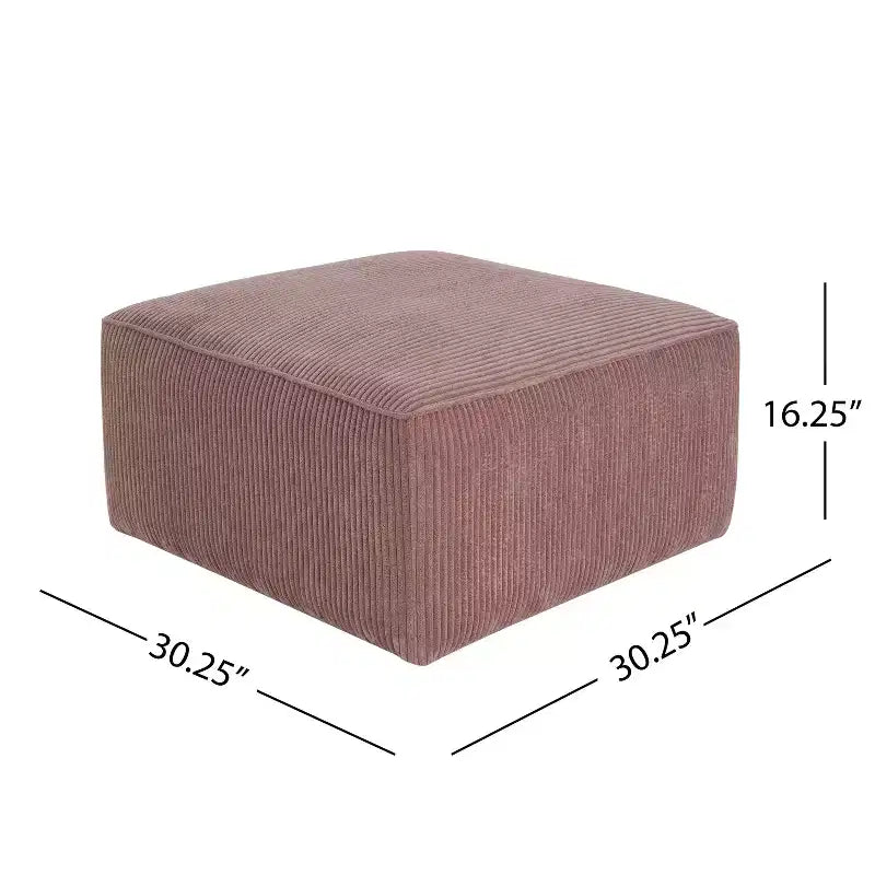 Christopher Knight Home Yzabella Modern Indoor Versatile Upholstered Square Ottoman