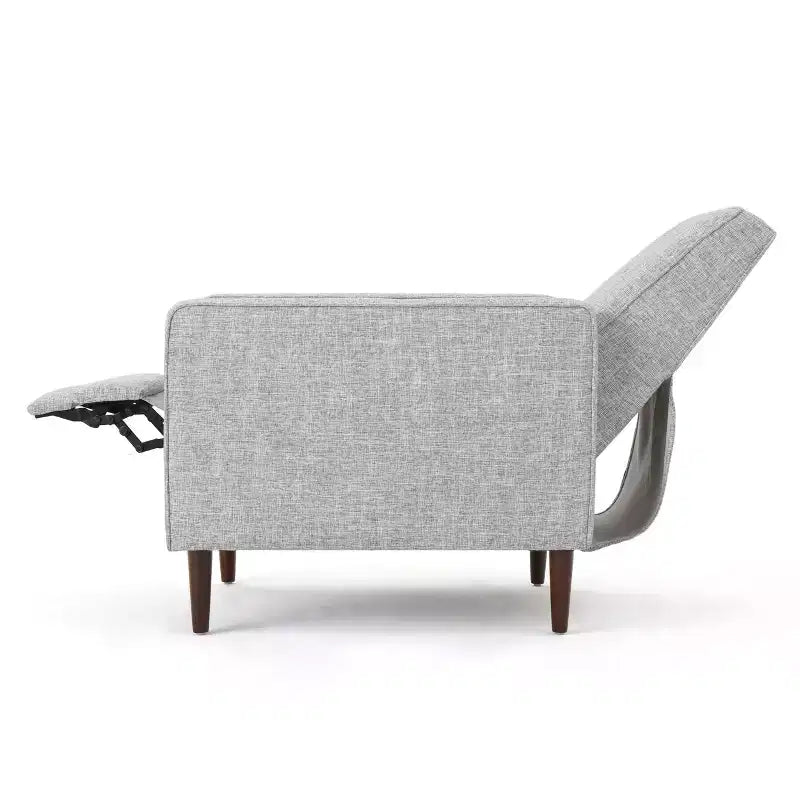 GDFStudio Mason Mid Century Modern Tufted Pushback Recliners (Set of 2)
