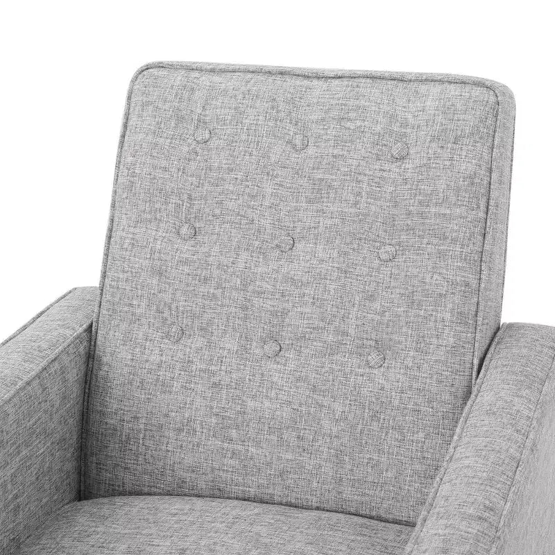 GDFStudio Mason Mid Century Modern Tufted Pushback Recliners (Set of 2)