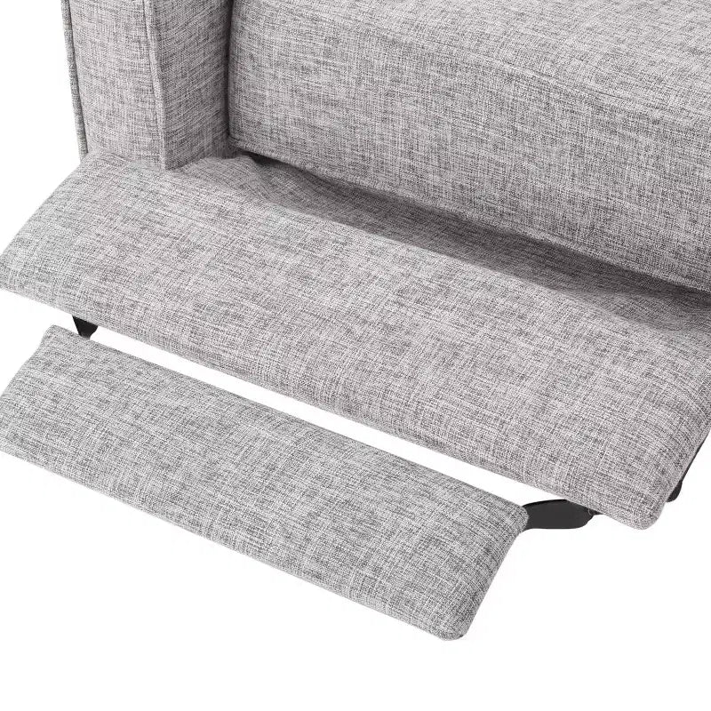 GDFStudio Mason Mid Century Modern Tufted Pushback Recliners (Set of 2)