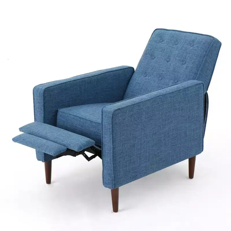 GDFStudio Mason Mid Century Modern Tufted Pushback Recliners (Set of 2)