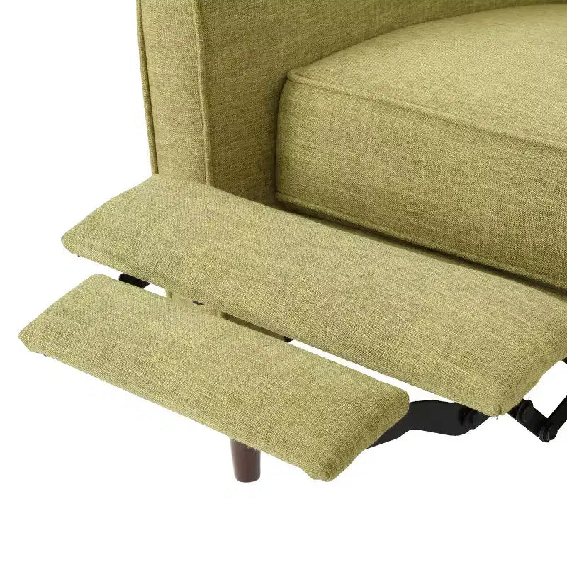 GDFStudio Mason Mid Century Modern Tufted Pushback Recliners (Set of 2)