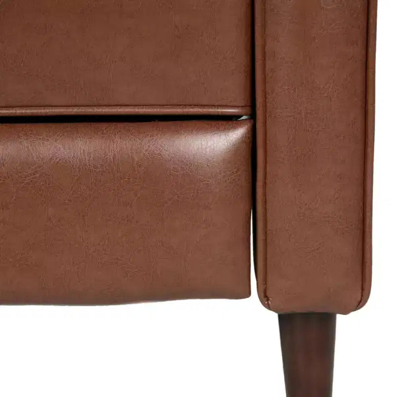 GDFStudio Mason Mid Century Modern Tufted Pushback Recliners (Set of 2)
