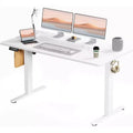 Ergonomic Height Adjustable Table with T-Shaped Metal Bracket Modern Computer Workstations