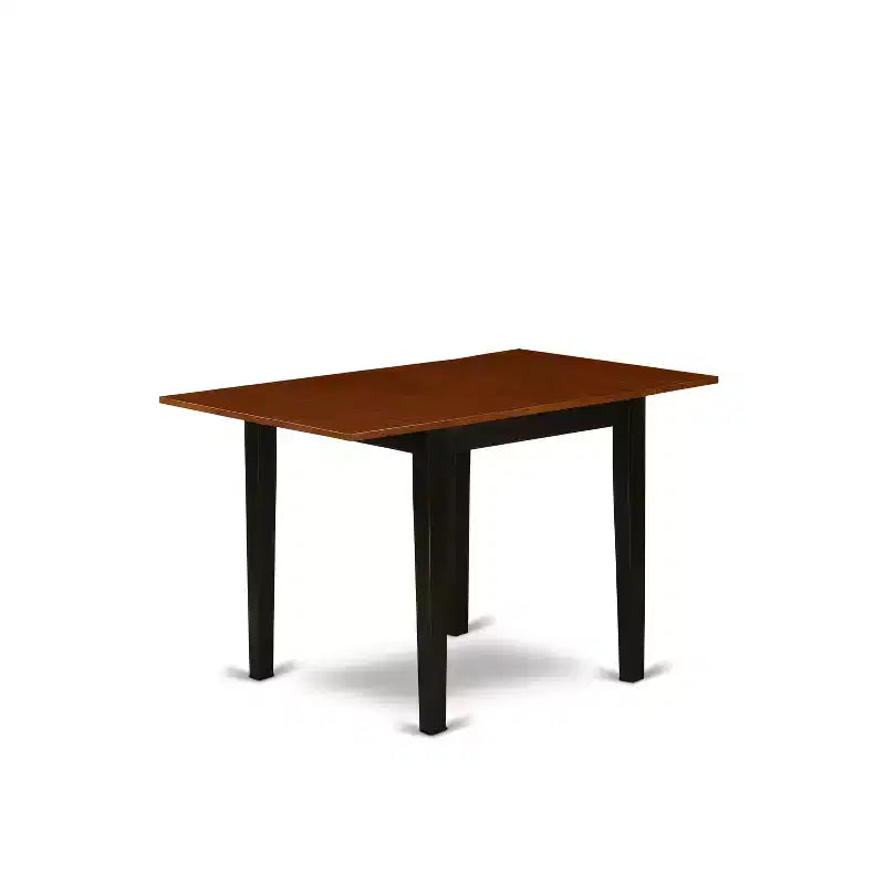 HomeStock Rectangular Table 30X48 With 2 Drop Leaves