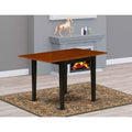 HomeStock Rectangular Table 30X48 With 2 Drop Leaves