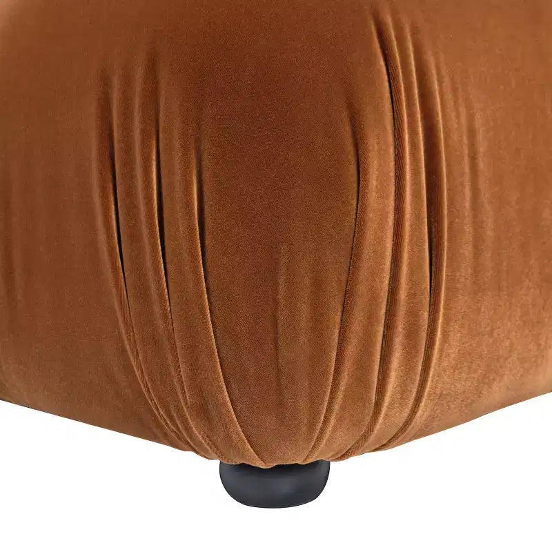 Jennifer Taylor Home Marcel 36 Bubble Modular Modern Cocktail Ottoman, Olive Green Performance Velvet