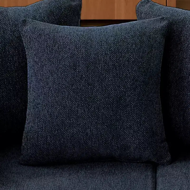 Modern Chenille Sectional Chaise: Plush and Versatile for Any Room