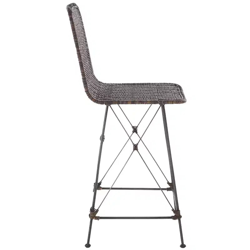 Minerva Weaved Counter Stool (Set Of 2) - BST6505 - Safavieh