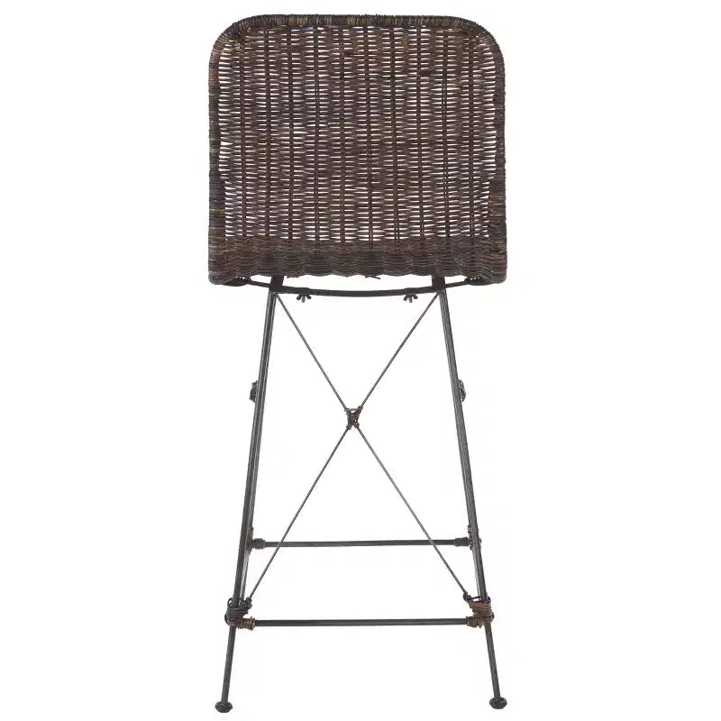 Minerva Weaved Counter Stool (Set Of 2) - BST6505 - Safavieh