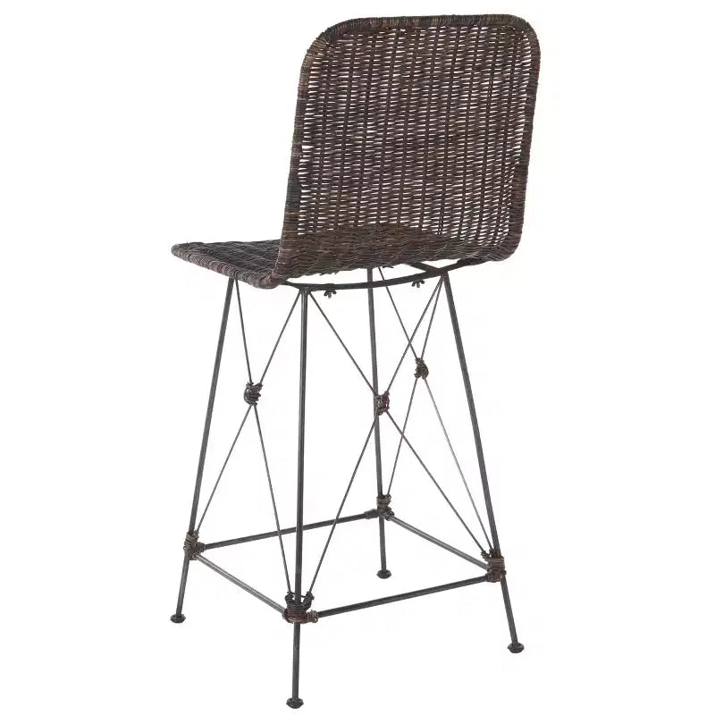 Minerva Weaved Counter Stool (Set Of 2) - BST6505 - Safavieh