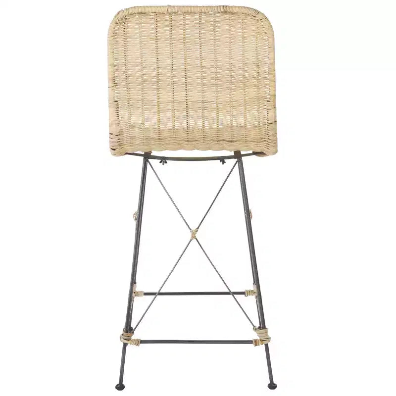 Minerva Weaved Counter Stool (Set Of 2) - BST6505 - Safavieh
