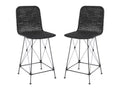 Minerva Weaved Counter Stool (Set Of 2) - BST6505 - Safavieh