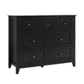 Commode de chambre en bois de style ferme, commode de rangement pour vêtements