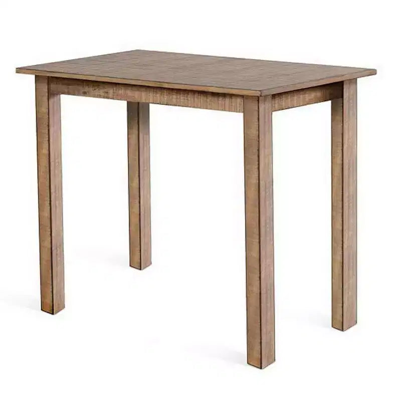 Royal Hampton Bar Height Dining Table | 48 Rectangular Top | Mahogany Wood