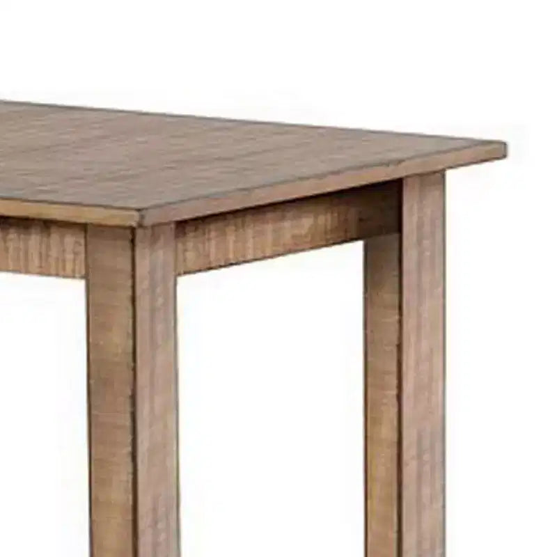 Royal Hampton Bar Height Dining Table | 48 Rectangular Top | Mahogany Wood