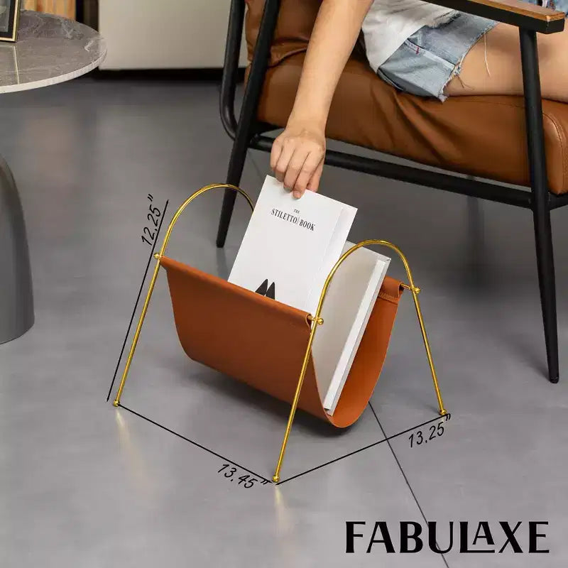 Fabulaxe Magazine Holder and Rack for Desktop, Home Office, Living Room, Waiting Areas, Magazines, Books, Newspapers and Other Reading Materials 14