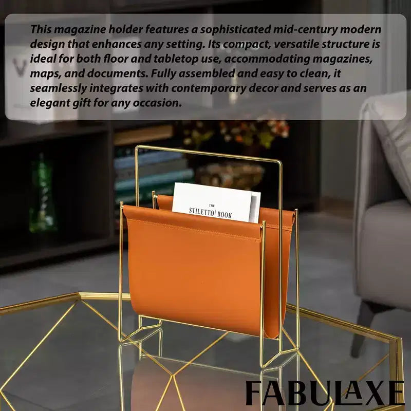 Fabulaxe Magazine Holder and Rack for Desktop, Home Office, Living Room, Waiting Areas, Magazines, Books, Newspapers and Other Reading Materials 14