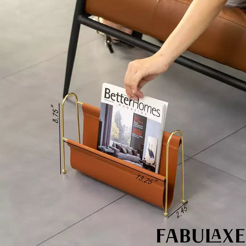 Fabulaxe Magazine Holder and Rack for Desktop, Home Office, Living Room, Waiting Areas, Magazines, Books, Newspapers and Other Reading Materials 14