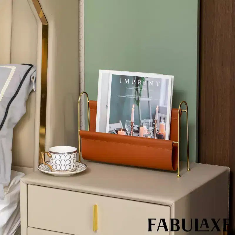 Fabulaxe Magazine Holder and Rack for Desktop, Home Office, Living Room, Waiting Areas, Magazines, Books, Newspapers and Other Reading Materials 14