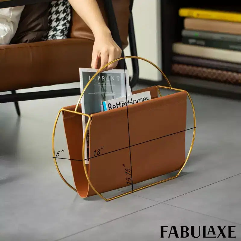 Fabulaxe Magazine Holder and Rack for Desktop, Home Office, Living Room, Waiting Areas, Magazines, Books, Newspapers and Other Reading Materials 14