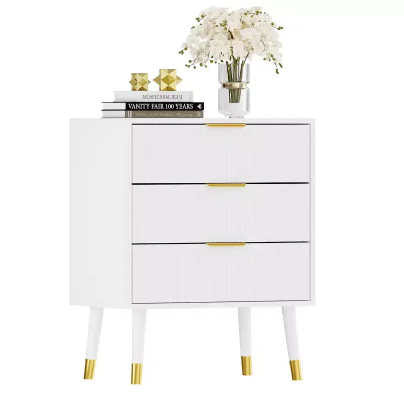 Commode à 4 tiroirs pour chambre à coucher, commode moderne avec tiroirs