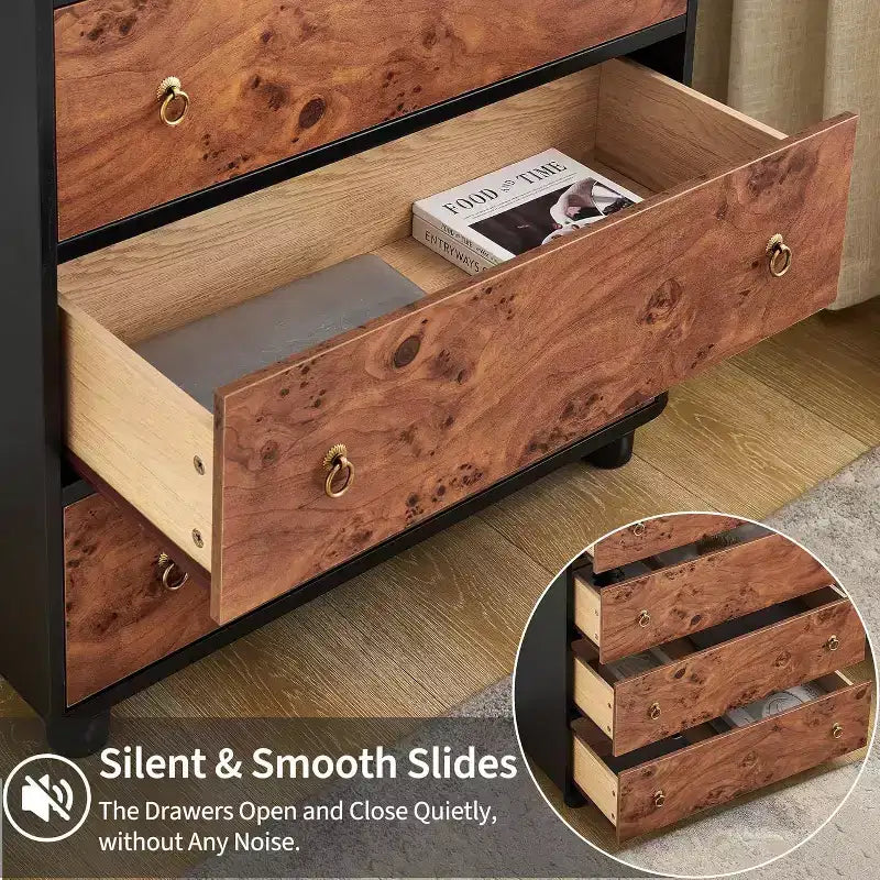Commode moderne, Commode de rangement avec grande capacité de stockage