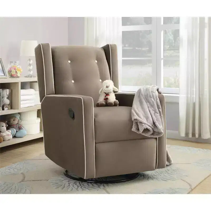 Fauteuil d'allaitement inclinable et pivotant 4 en 1