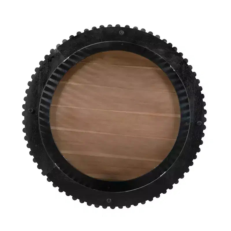Table basse ronde en bois