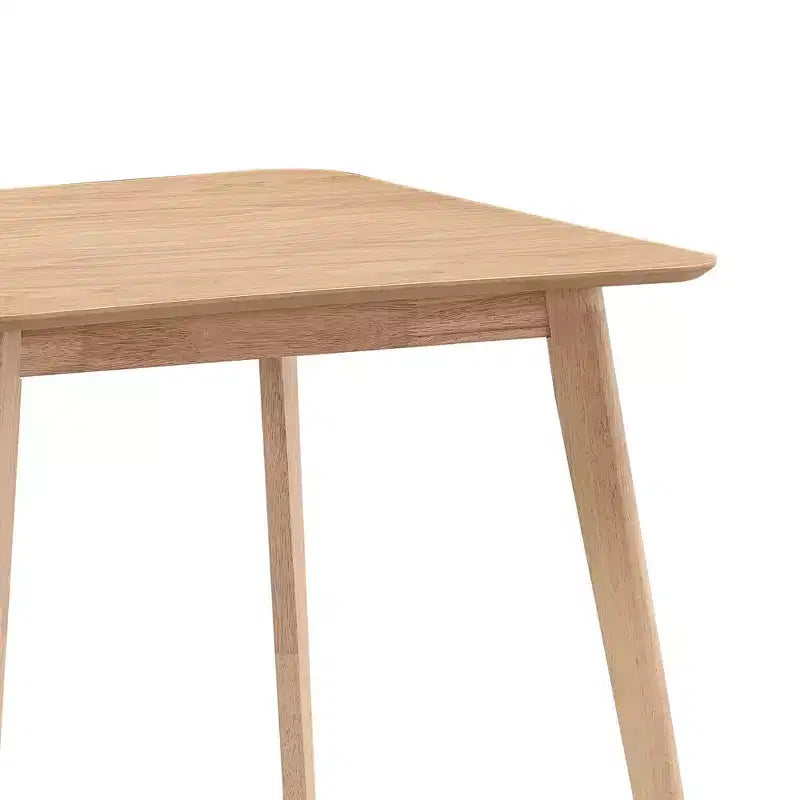 Okak Square Wooden Dining Table for 4 Kitchen Table Dining Table for Dining Room, Restaurant, Living Room