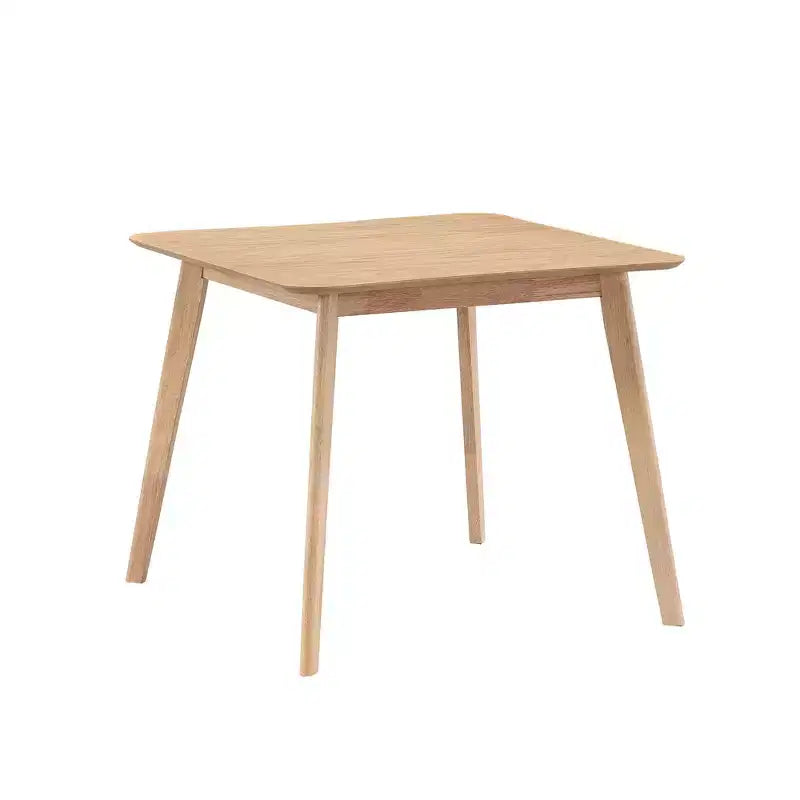 Okak Square Wooden Dining Table for 4 Kitchen Table Dining Table for Dining Room, Restaurant, Living Room