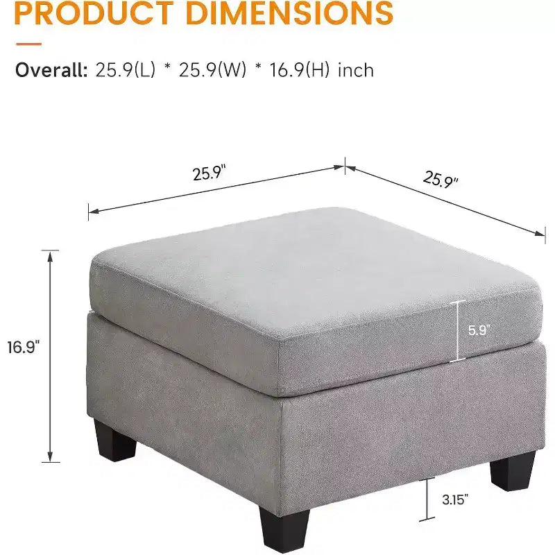 Acekool Modular Ottoman