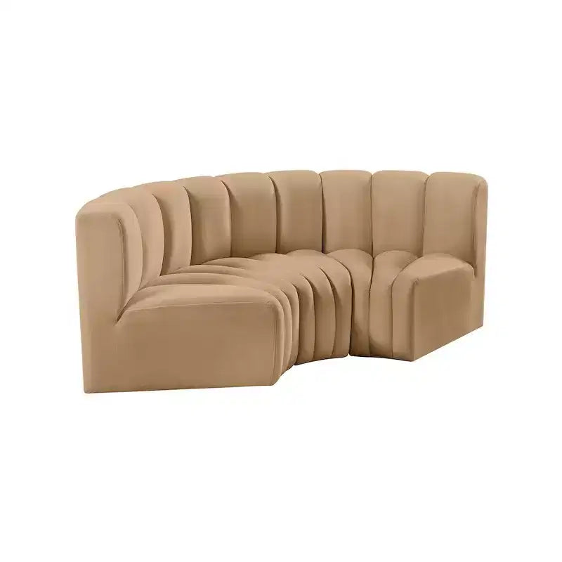 Meridian Furniture,Arc Velvet Modular Sofa
