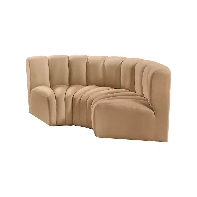 Meridian Furniture,Arc Velvet Modular Sofa